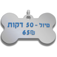 טיול 50 דקות לכלב
